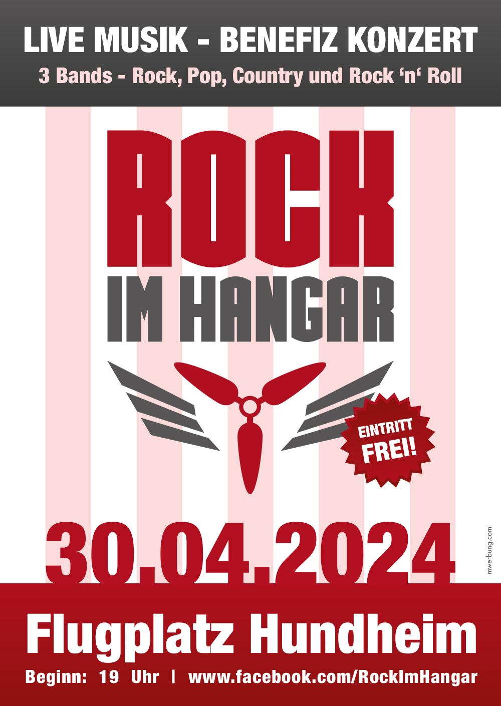 Rock im Hangar